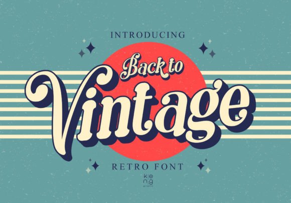 Back to Vintage: A Font That Feels Like a Discovery
