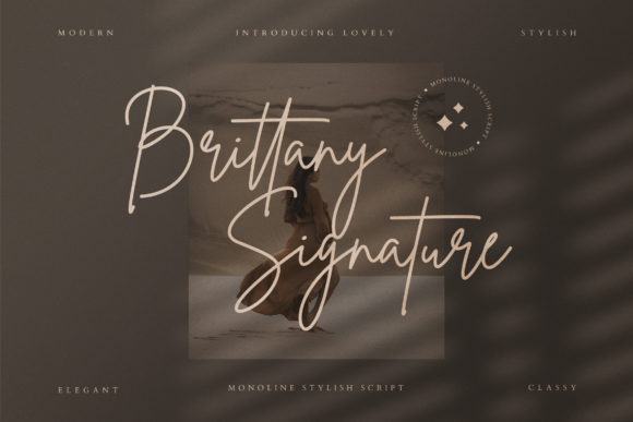 Brittany Signature Script: A Font That Captures Authentic Style