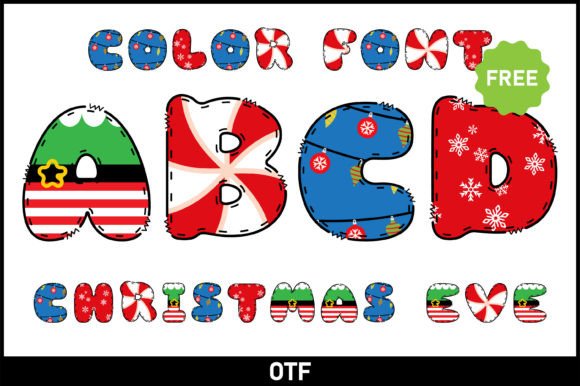 Christmas Eve: A Festive Font for Creative Projects