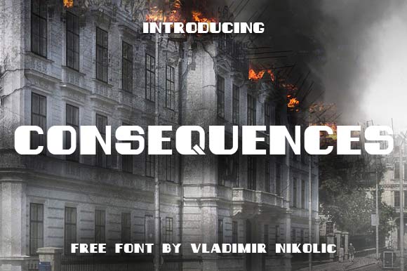 Exploring the Consequences of Using This Display Font