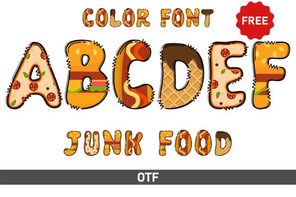 Junk Food Font: A Playful Asset for Modern Branding