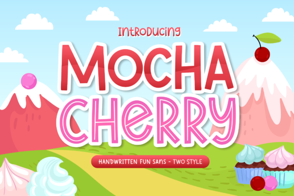 Mocha Cherry: A Playful Font for Warm, Childlike Designs
