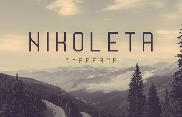 Nikoleta: The Free Sans Serif Font with Modern Elegance