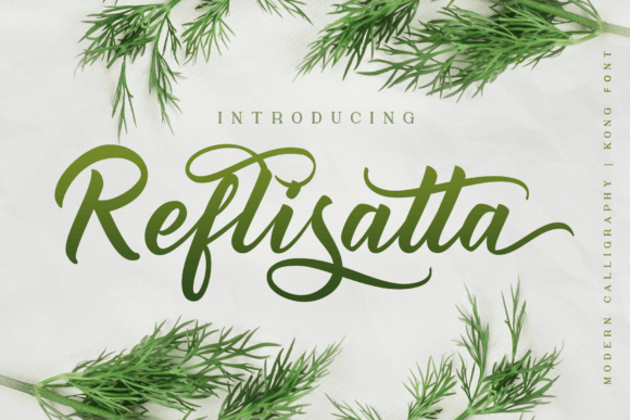 Reflisatta: A Playful Handwritten Font for Modern Creators