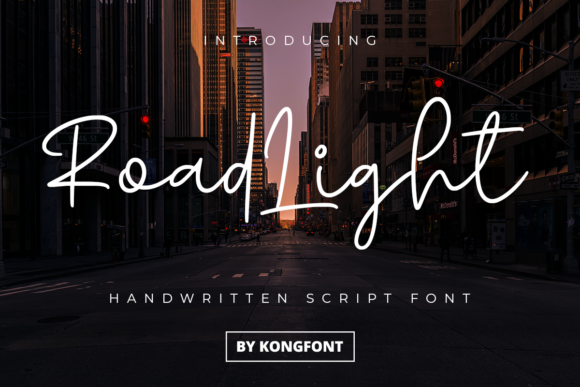 Road Light: A Fresh Take on the Handwritten Script Font