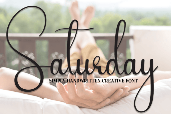 Saturday: The Handwritten Font That Feels Like a Deep Breath