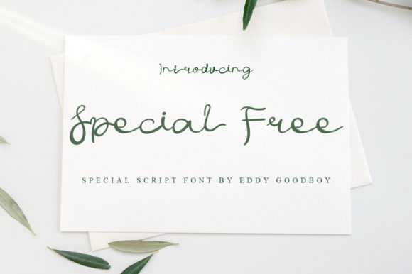 Special Free: A Quirky Handwritten Font for Creative Projects