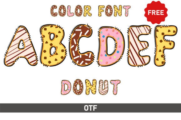 The Donut Font: A Sweet Spot for Playful Design