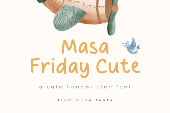 Why Masa Friday Cute Might Be Your New Favorite Font