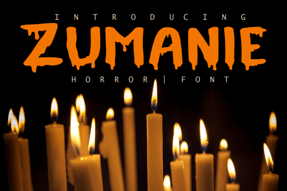 Zumanie: Crafting an Eerie Atmosphere with a Modern Typeface